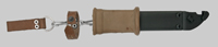 Thumbnail image of Hungarian AKM Type I knife bayonet.