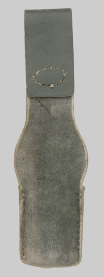 Image of an Italian M1891 leather belt frog.
