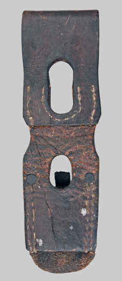 Image of a Japanese Type 30 leather belt frog