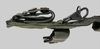 Thumbnail image of Lithuanian camouflage pattern nylon AKM bayonet belt frog.