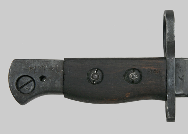 Image of Malaysian No. 5 Mk. I bayonet made into a letter opener.