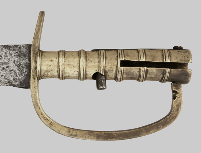 Image of Nepalese Brunswick sword bayonet.