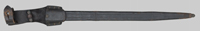 Thumbnail image of Netherlands M1895 Infantry bayonet.