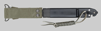 Thumbnail image of Dutch KCB-70 M1 (Stoner) bayonet