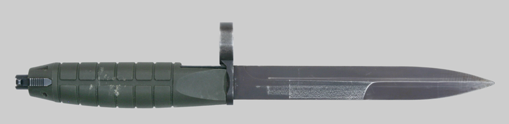 Image of overall view of Norwegian AG3 Type 2 bayonet.
