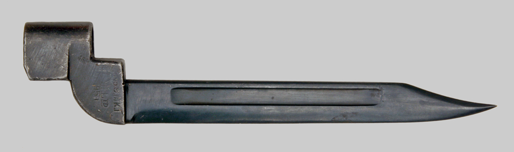 Pakistan No. 9 Mk. I socket bayonet by Metal Industries Ltd.
