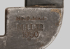Thumbnail image of Pakistani 1950-dated Metal Industries Ltd No. 9 Mk. I socket bayonet.