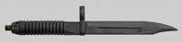 Thumbnail image of pakistani G3 bayonet produced at Pakistan Ordnance Factory in 2012.