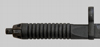 Thumbnail image of pakistani G3 bayonet produced at Pakistan Ordnance Factory in 2012.