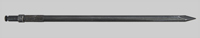 Thumbnail image of Ingram M6 rod bayonet used by Peru