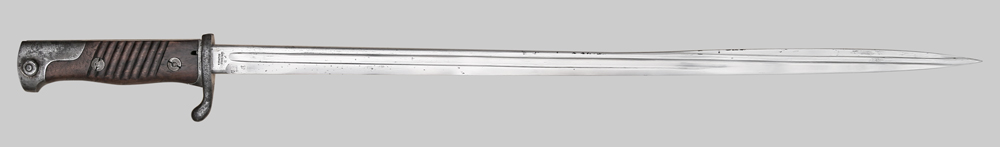 Image of Peruvian M1909 sword bayonet.