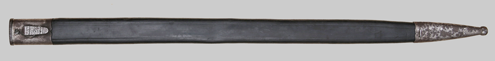 Image of Peruvian M1909 sword bayonet.