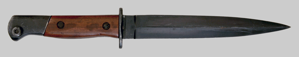 Image of Portugal m/948 (FBP) sub machinegun bayonet.