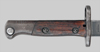 Thumbnail image of Portuguese M1904 knife bayonet.