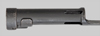 Thumbnail image of Rhodesian Army FAL Type C socket bayonet.