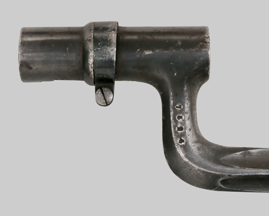 Image of Russian M1870 Berdan II socket bayonet.