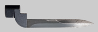 Thumbnail image of South African Pattern No. 9 socket bayonet.
