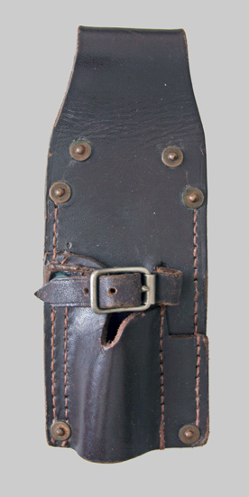 Image of South African M1(FAL Type A) leather belt frog