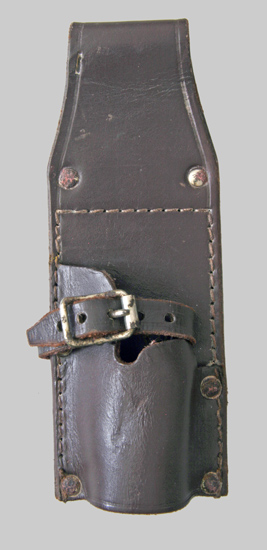 Image of a South African No. 9 Leather Belt Frog