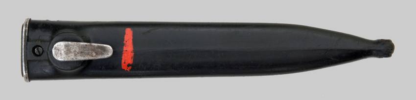 Image of early FAL Type C plastic scabbard