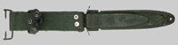 Thumbnail image of South Korean K-M4 knife bayonet.