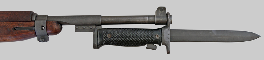 Image of South Korean conversion of U.S. M6 bayonet for U.S. M1 Carbine.