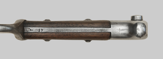 Image of the Spanish Philippine Mauser bayonet.