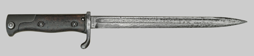 Image of Turkish-used German M1898 bayonet.