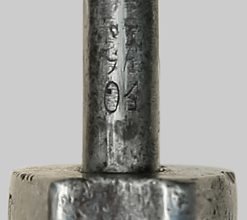 Image of Turkish-used German M1898 bayonet.