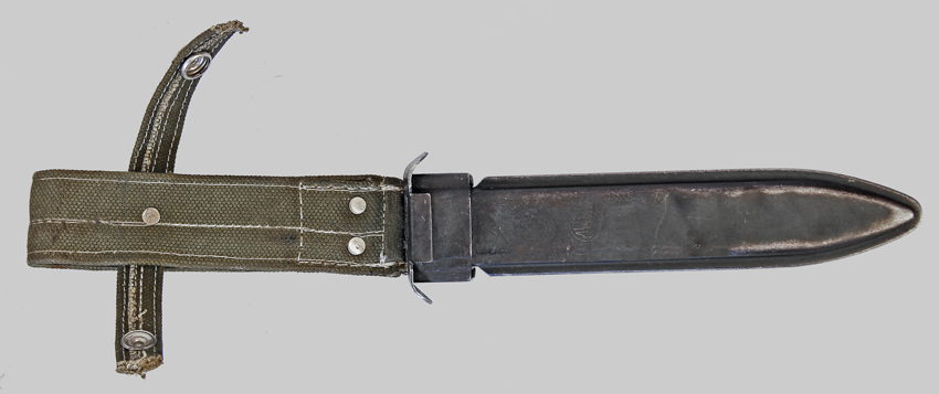 Image of Turkish copy of U.S. M5 bayonet-knife.