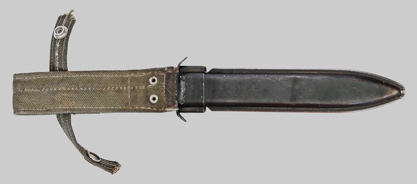 Image of Turkish copy of U.S. M5 bayonet-knife.