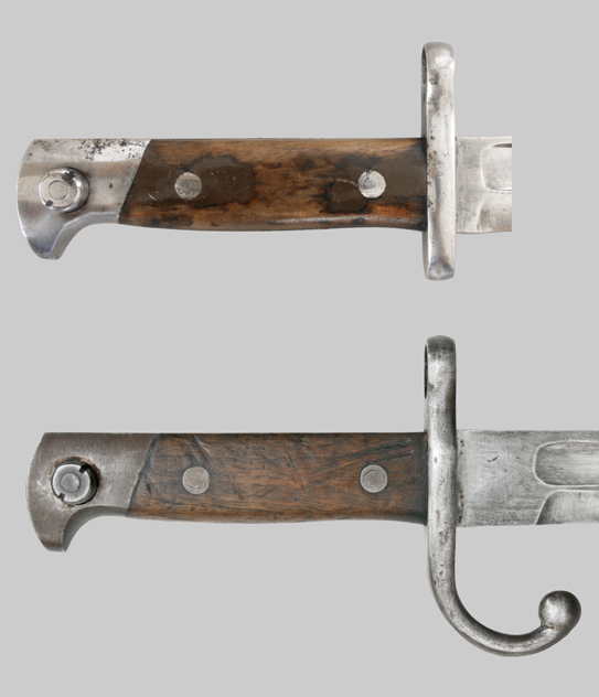 Image of Remington No. 5 Bayonet Hilt Comparison