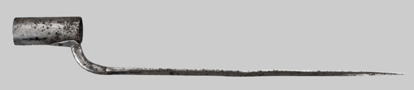 Image of early Colonial American socket bayonet