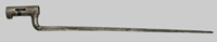Thumbnail image of USA M1819 Hall Rifle socket bayonet.