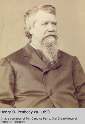 Image of Henry O. Peabody taken ca. 1890