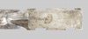 Thumbnail image of early U.S. fencing bayonet based on the M1835 socket bayonet