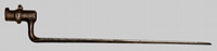 U.S. M1847 Artillery Musketoon socket bayonet