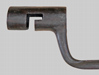 Thumbnail image of U.S. socket bayonet for French M1768-74 Charleville musket.