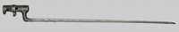 Thumbnail image of Winchester Model 1892 Trial Musket socket bayonet.