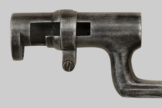 Image of Winchester Model 1892 Trial Musket socket bayonet.