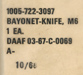 Thumbnail image of the Imperial Knife Co. 1967 Contract M6 Bayonet in Original Packaging.