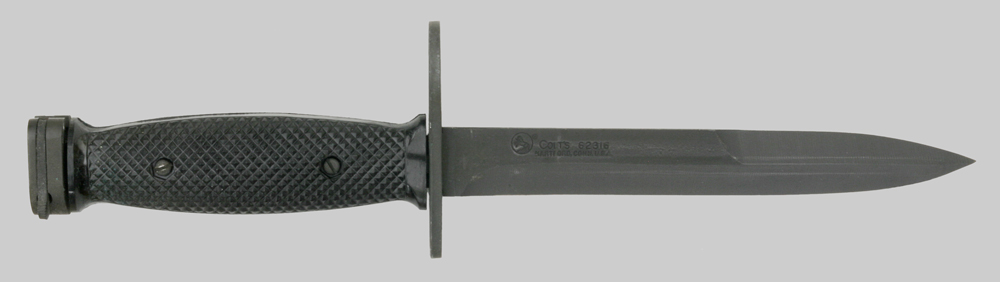 Image of U.S. Colt New Model M7 bayonet-knife.