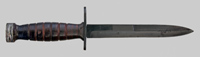 Thumbnail image overall view of commercial M4 bayonet by Kiffe