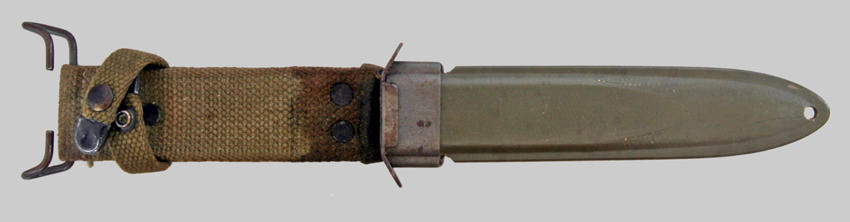 Image showing overall view of scabbard for commercial M4 bayonet by Kiffe
