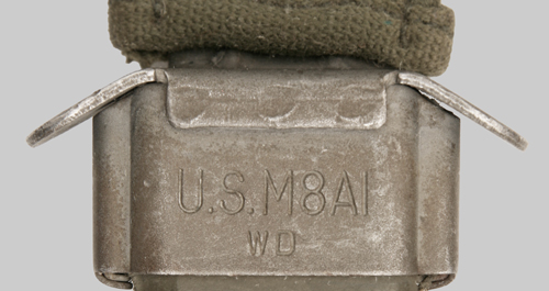 Image of M8A1 Scabbard by Wilson-Duggar Co. using Victory Plastics Co. Subassemblies.