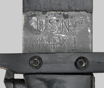 Image of U.S. Navy Mark 1 Training Bayonet.