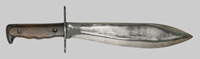 Thumbnail image of USA M1917 C.T. Bolo knife.