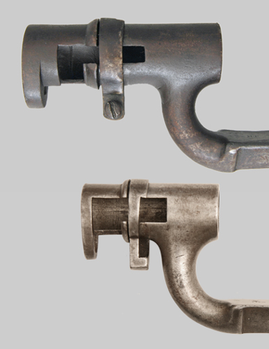 Image of British P1853 vs. Uruguayan M1871 Socket Comparison.