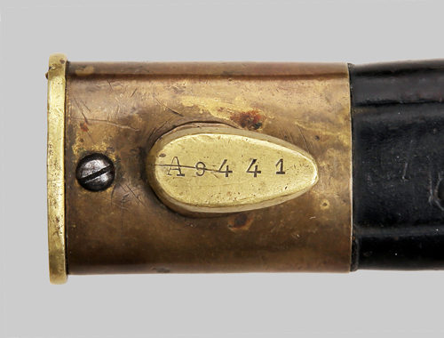 Image of Uruguay M1895 knife bayonet