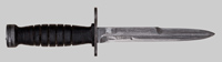 Thumbnail image of captured U.S. M4 bayonet carried in Viet Cong scabbard.